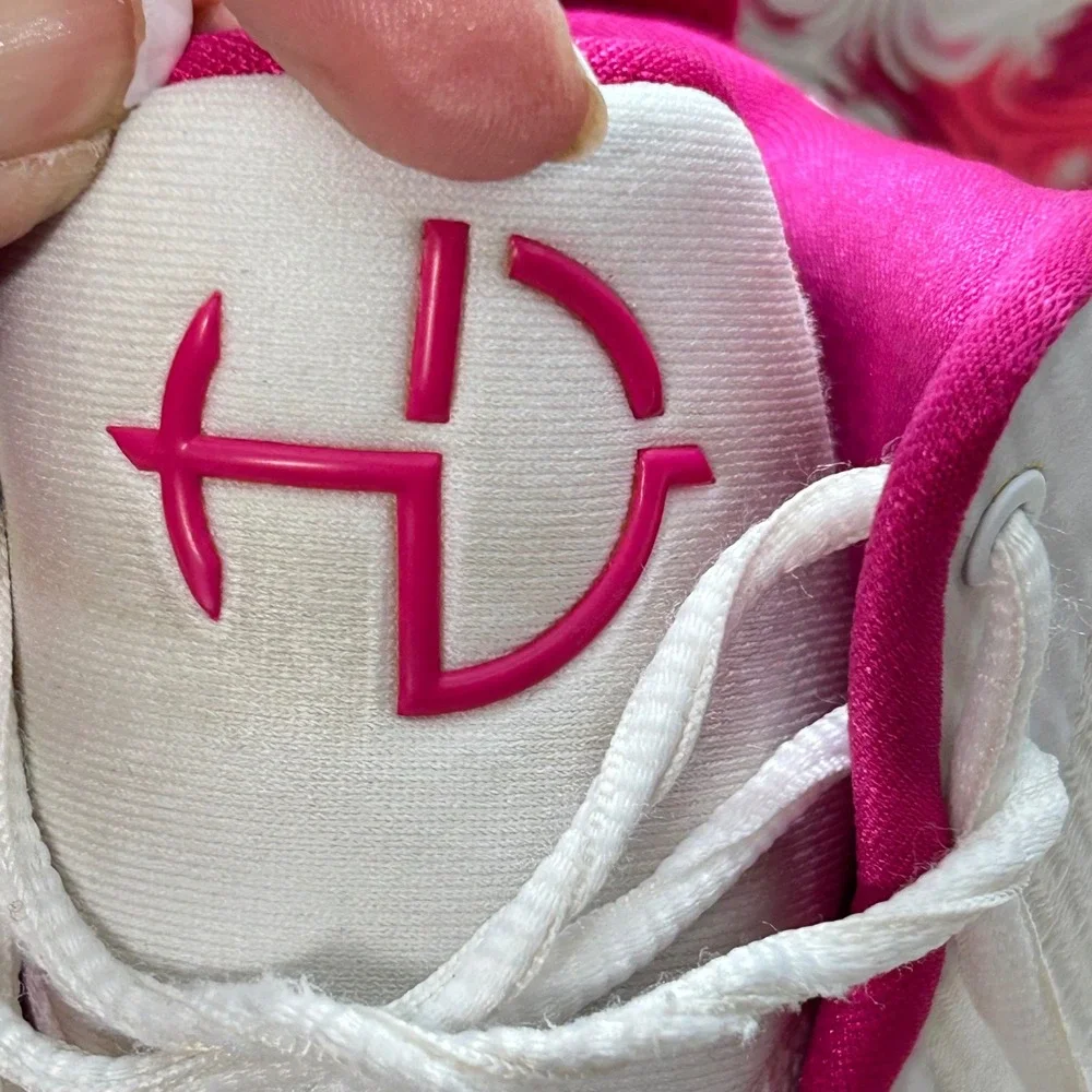 Nike Hyperdunk 2017 TB Kay Yow Basketball‎ Shoes White Pink Size 11 Womens